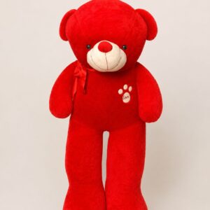 Big Red Coloured Teddy Bear
